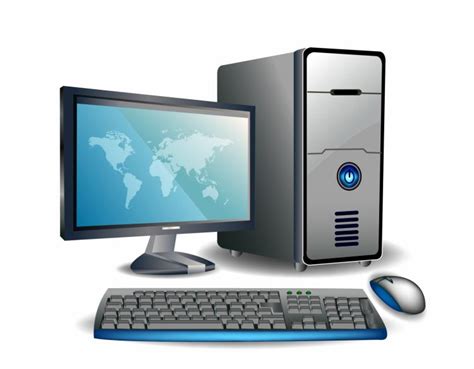 Desktop Computer 133661 Free Ai Eps Download 4 Vector