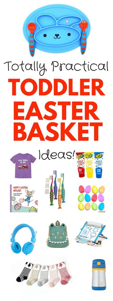 25 Non Candy Easter Basket Ideas For Toddlers That Are Totally