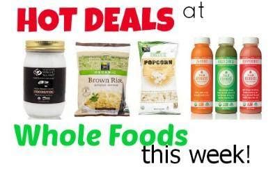 If your are headed to your local whole foods store don't forget to check your cash back apps (ibotta, checkout 51 or shopmium) for any matching deals that you might. Best Deals this week at Whole Foods | Passion for Savings