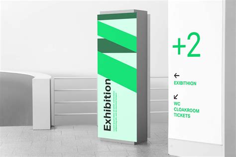 30 Best Wayfinding Signage Mockup Templates Free And Premium