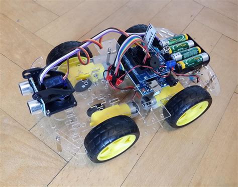 Arduino 4wd Car Assembly And Code With Optional Infrared Or