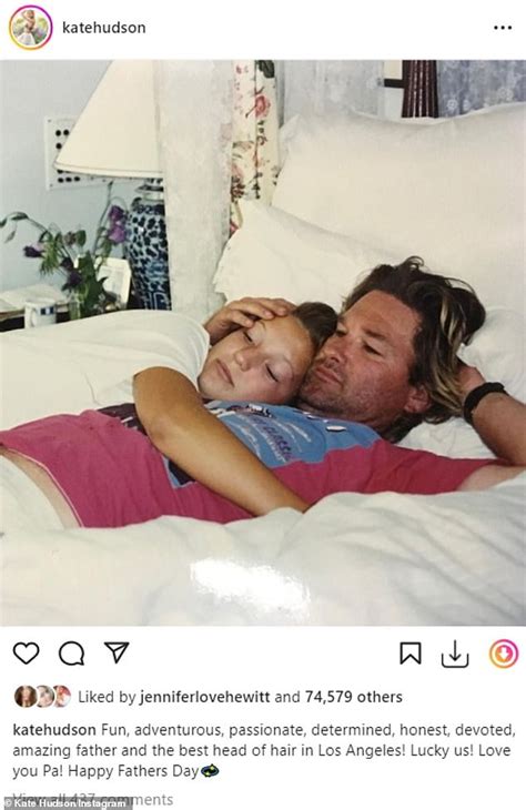 Kate Hudson Posts Moving Message To Amazing Father Kurt Russell For Father S Day And He