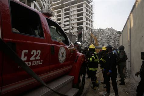 21 Story Building Under Construction In Nigeria Collapses