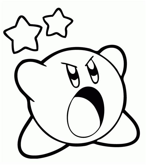 Kirby Coloring Pages Free Printable Coloring Pages For