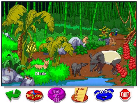 Lets Explore The Jungle Download 1995 Educational Game