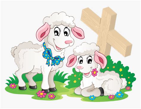 Little Lambs Sheep And Lamb Clipart Hd Png Download Kindpng