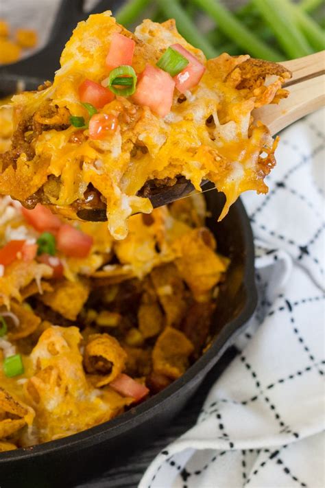 Tex Mex Favorite One Pan Frito Pie Recipe Devour Dinner