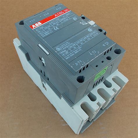 Abb A185 30 250 Amp 3 Pole 480 Volts Coil Magnetic Contactor Used