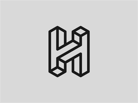 H By Joshua Hathaway On Dribbble