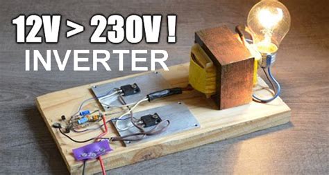 (tutorial) contoh skema rangkaian inverter untuk merubah 12 volt dc ke 230 volt ac. (TUTORIAL) Contoh Skema Rangkaian Inverter Untuk Merubah ...