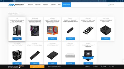 Avadirect Introduces Instabuilder Easy Gaming Pc Builder Youtube