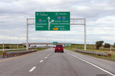 Second Overhead Signage For The Autoroute 30 Interchange A