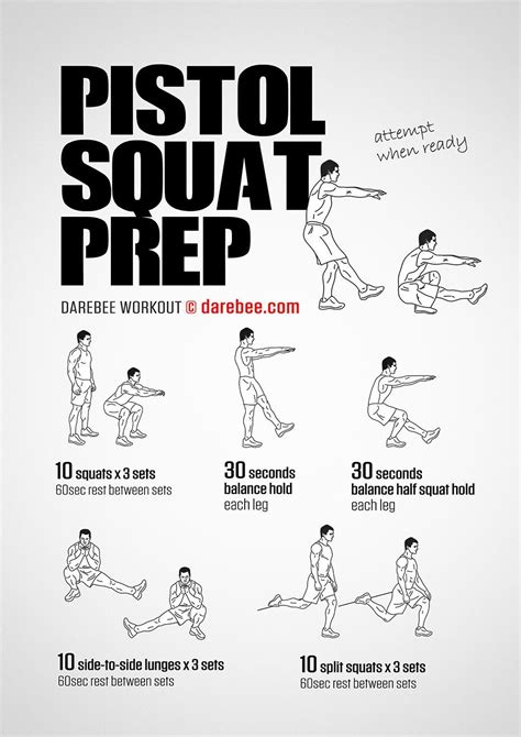 This Makes The Pistol Squats Prep Workout One You Should Aspire To By
