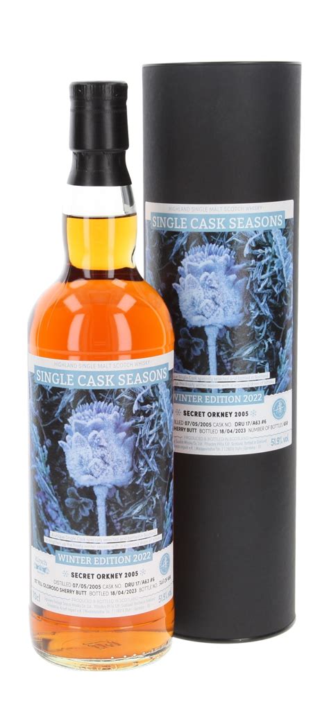 Secret Orkney Single Cask Seasons 17 Years 2005/2023 | Whisky.de » To