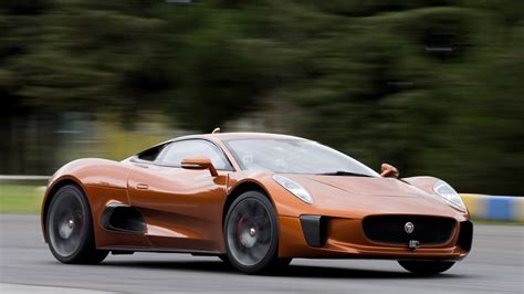 Felipe Massa Drives Bond Villains Jaguar C X75 Supercar Video
