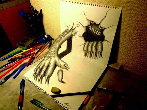 30 Of The Best 3d Pencil Drawings