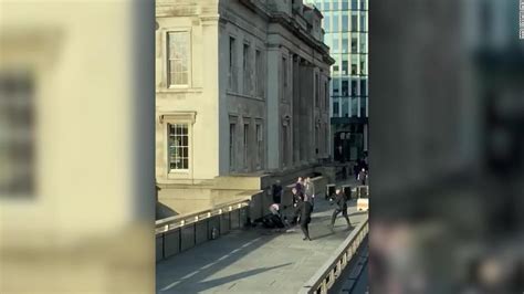 Video Shows Shooting Incident At London Bridge Cnn Video