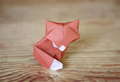 Another Origami Fox How About Orange