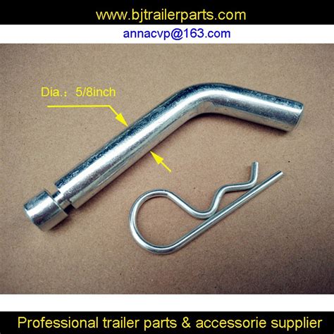 Trailer Hitch Pin And Clips For Trailer Hitch Receivertowing Components 58 Inchsteelzinc