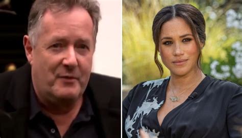 Piers Morgan Vows Vengeance On Duchess Of Sussex Meghan Markle In New