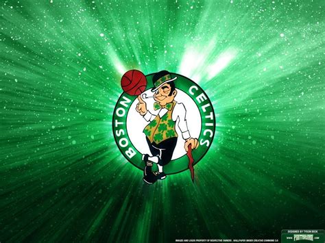 Celtics Logo Black Background - Nba Boston Celtics Logo Stencil Boston ...