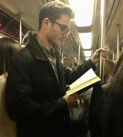 Instagram Account Shares Hot Dudes Reading Books Guys Read Reading