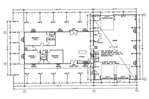 Simple Pole Barn House Floor Plans Floor Roma