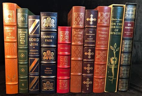 Sold At Auction Various Authors The Classic Novels Of Easton Press