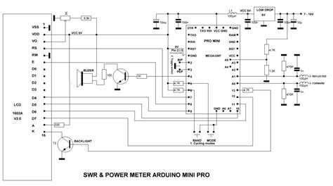 Based on an arduino nano and the pcb is designed by vu3wjm, rahul (bitx20 initial . ARDUINO RF power & SWR meter