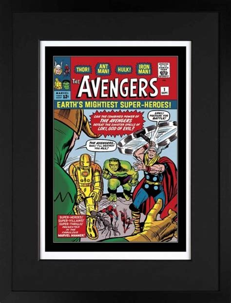 The Avengers 1 Earths Mightiest Superheroes Giclee On Paper