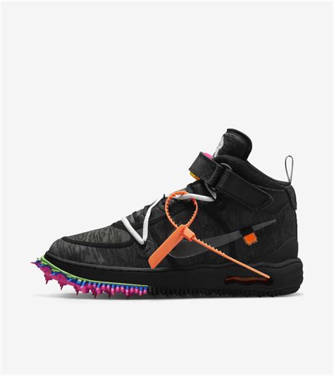 Air Force Mid X Off White Black DO Release Date Nike SNKRS RO