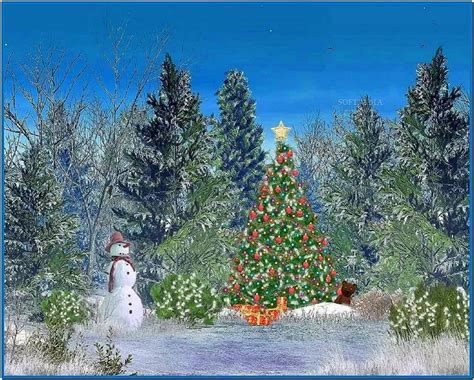 33d Christmas Cottage Screensaver With Sound Template Printable