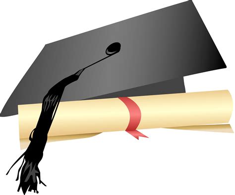 Graduation Cap And Diploma Clipart Best