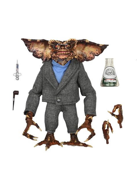 Neca Gremlins 2 The New Batch Ultimate Brain 7 In Scale 2 Pack Action