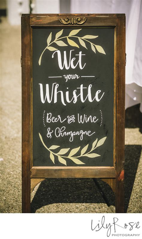Outdoor Wedding Signs Geyserville Inn Details Influence And