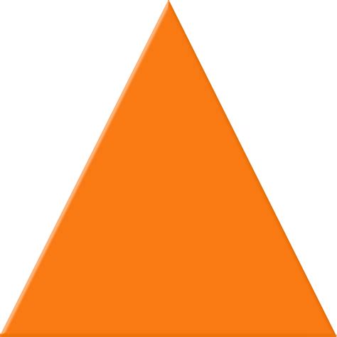 Orange Triangle Free Images At Vector Clip Art Online