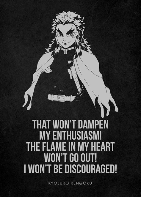 Demon Slayer Rengoku Quote Anime Quotes About Life Anime Qoutes