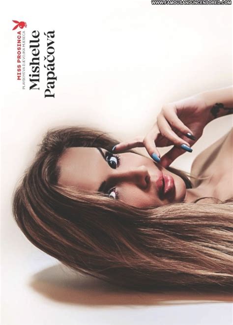 Playboy Croatia Mishelle Papacova Beautiful Celebrity Posing Hot Babe