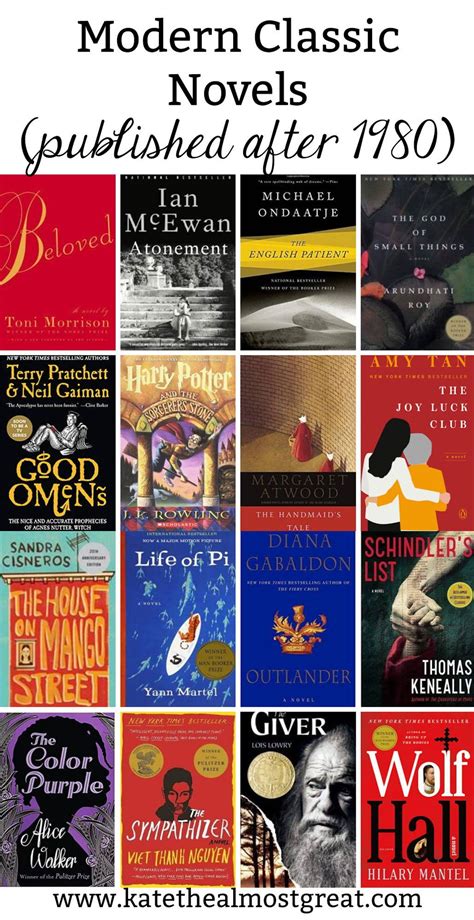 A modern classic book is typically written after world war i, and possibly after world war ii. 17 Modern Classic Novels | Classic must read books, Modern ...