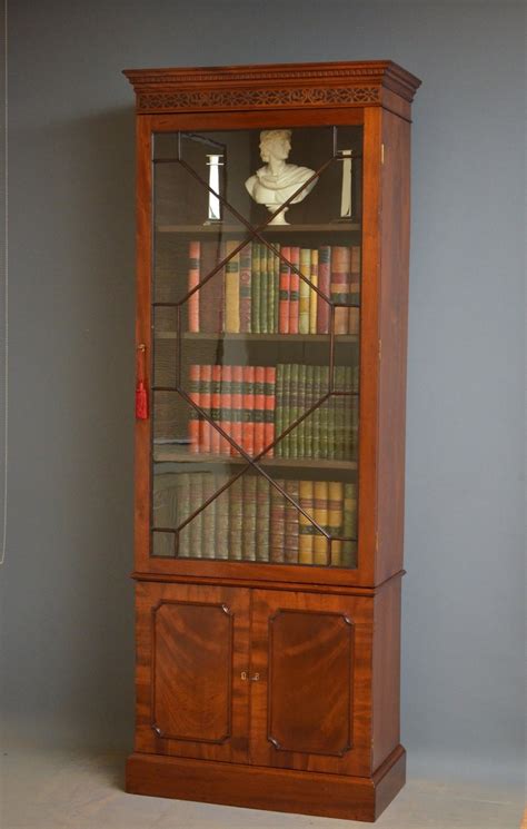 Slim Edwardian Bookcase Antiques Atlas