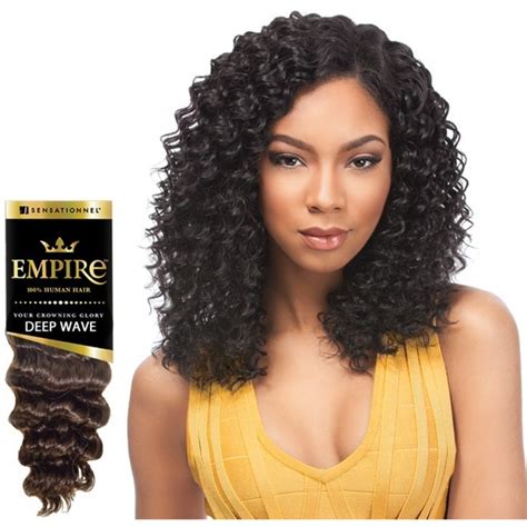 Sensationnel Empire Deep Wave 100 Human Hair Weave