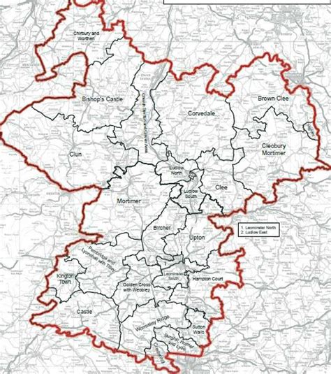 Mp Boundary Review Leaves Shropshire Cut Up Shropshire Star