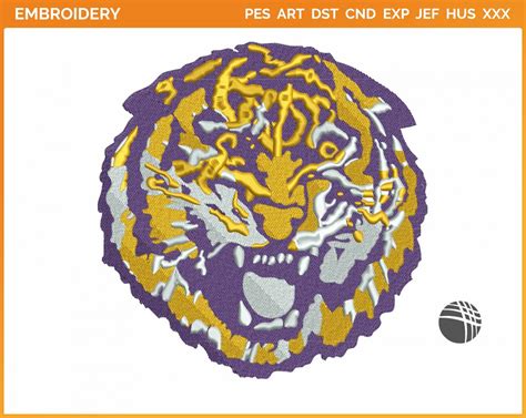 Lsu Embroidery Designs Show Your Tiger Pride With These Patterns