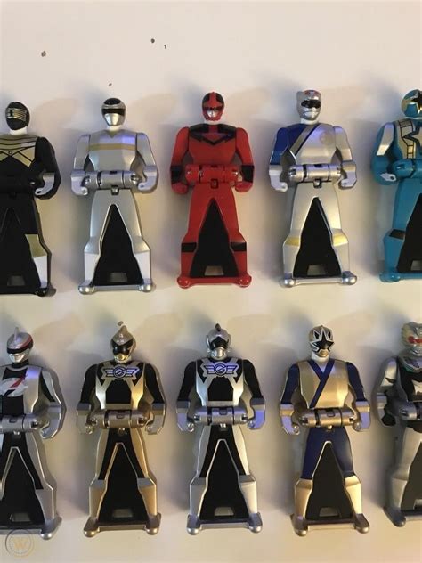 Power Rangers Super Megaforce Silver Morpher With Sixth 6th Ranger Keys