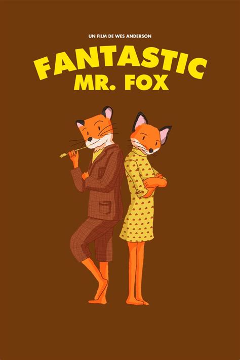 Ryan Todd Fantastic Mr Fox Wes Anderson Poster Fox Poster