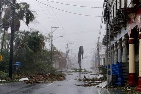 Cuba Suffers Complete Blackout After Hurricane Ian To The Time