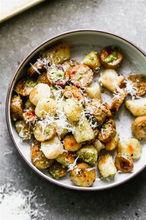 Baked Cauliflower Gnocchi Recipe With Pesto 5 Ingredients Cooking