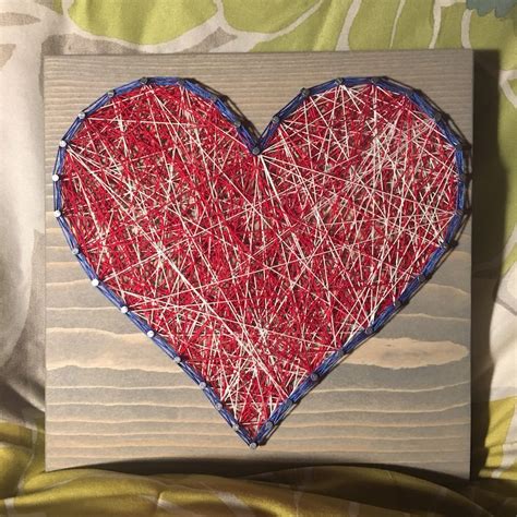Made To Order Heart String Art Love And Romance Gallery Etsy