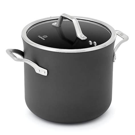 Calphalon Signature Nonstick 8 Qt Covered Stock Pot Bed Bath And Beyond
