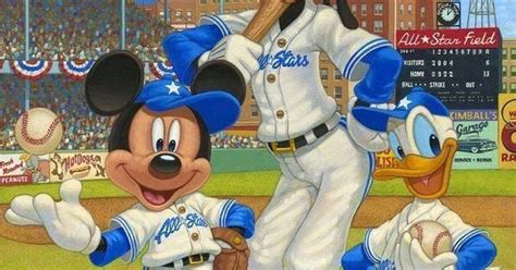 Mickey Mouse Goofy And Donald Duck Baseball Pinterest Donald O